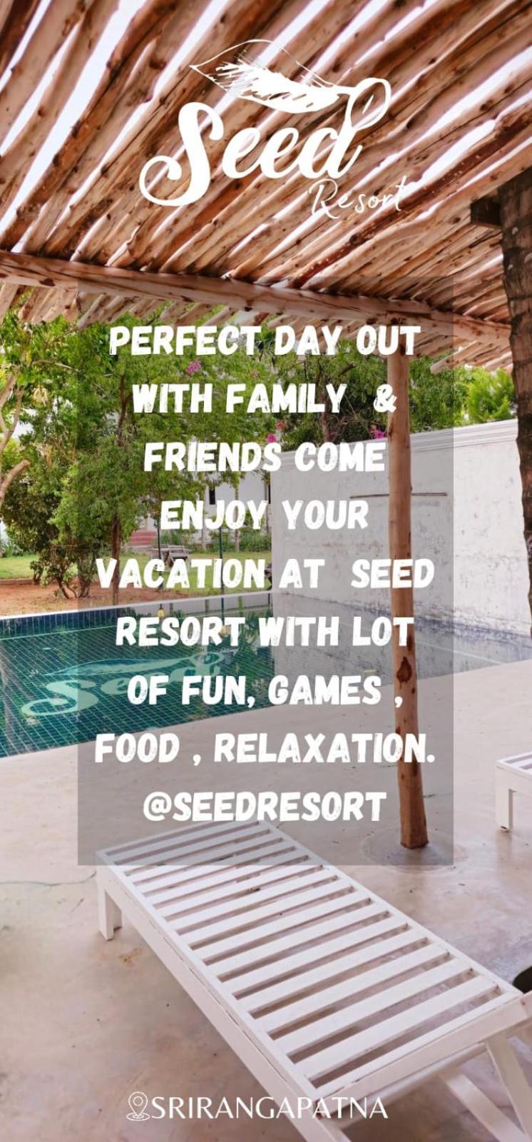 Seed Hotel Shrīrangapattana Buitenkant foto